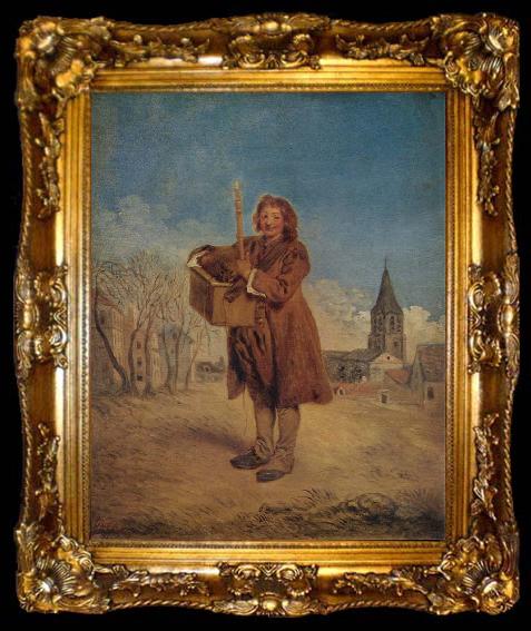 framed  WATTEAU, Antoine The Savoyard, ta009-2